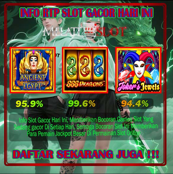 MELATISLOT Platform Slot Online Deposit Termurah Indonesia