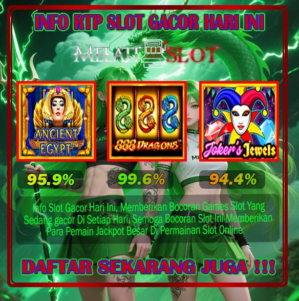 MELATIBET Slot Terbaik Scatter Hitam Cuan Maksimal